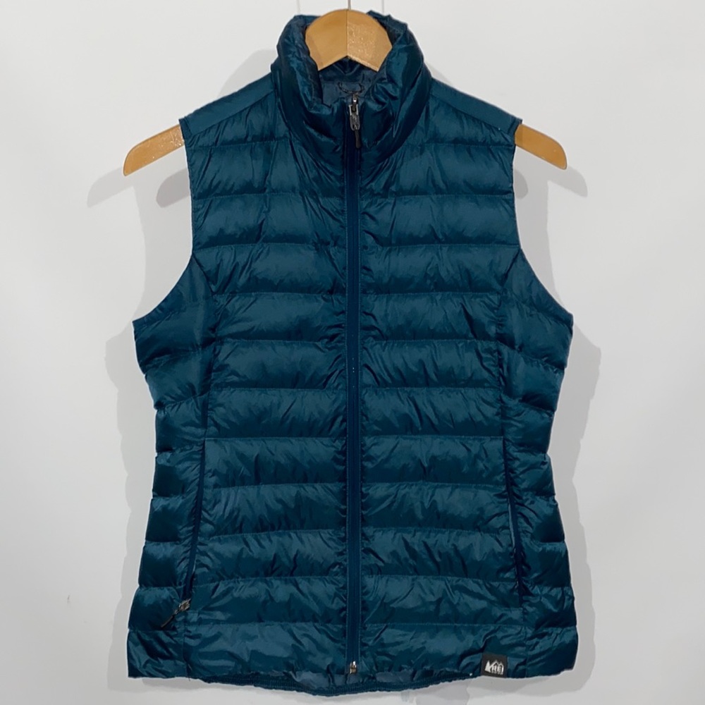 REI Teal Puffer Vest